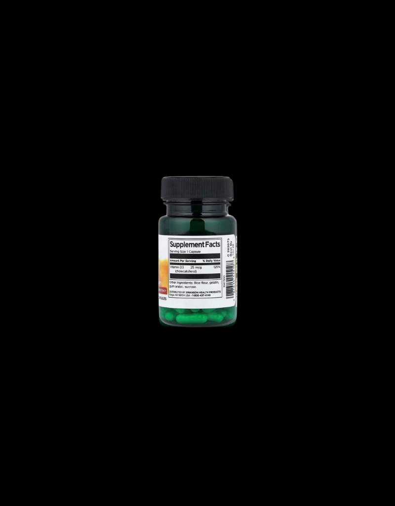 SWANSON - Vitamine D3 1000ui - 60 caps