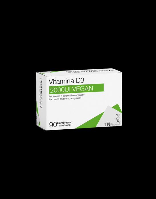 Vitamina D3 2000ui à croquer - 90 tabs