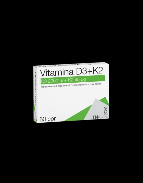 Vitamine D3 + k2 - 60caps