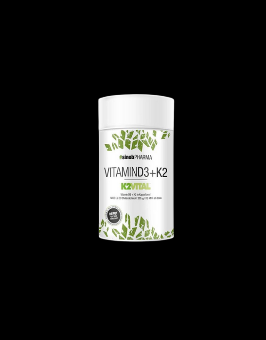 Vitamine D3+K2 - 60 gélules