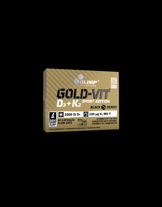 Gold Vit D3+K2 2000ui Sport Edition