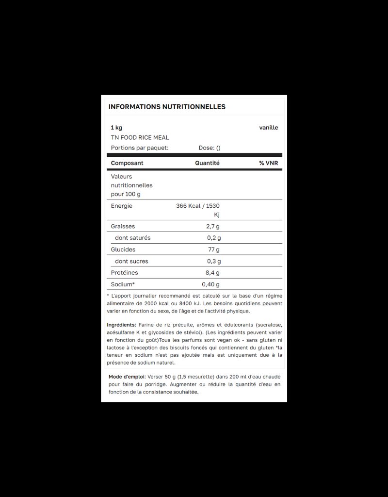 Farine de riz 1 kg