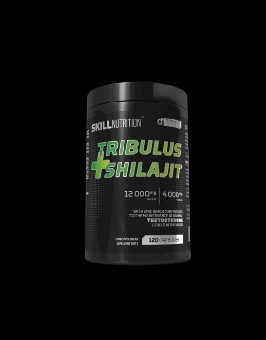 Tribulus + Shilajit - 120 vegan caps