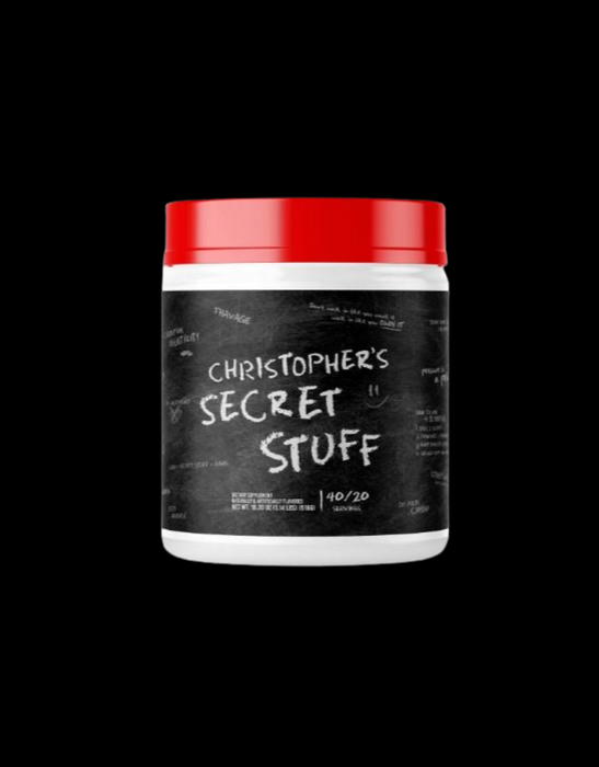 Christopher's Secret Stuff  Pre-Workout