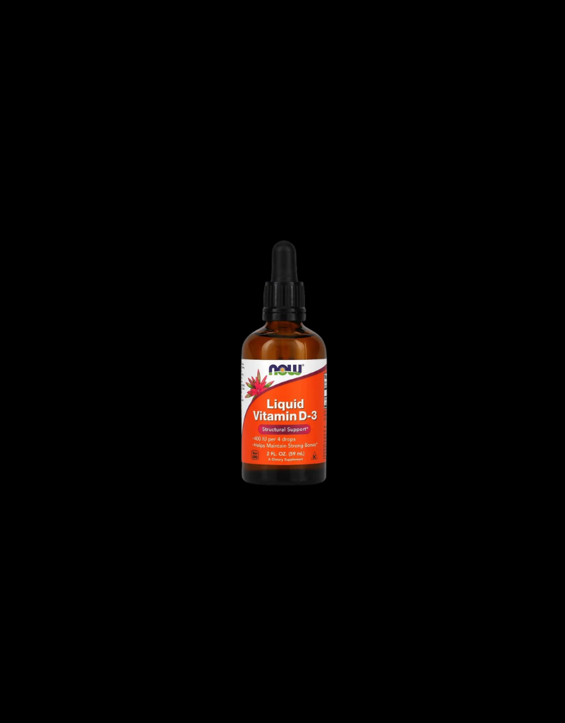 Now Foods - Vitamine D3 Liquide